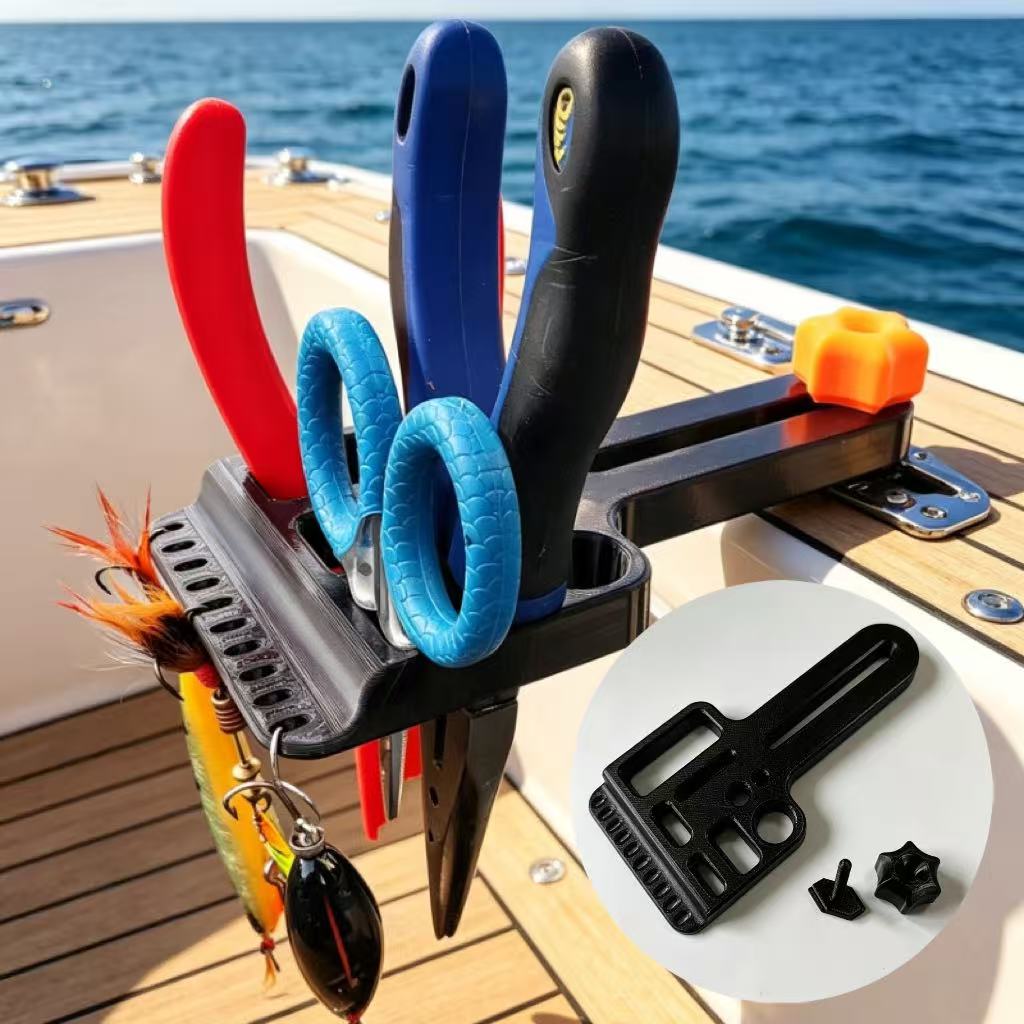 Fishing Kayak Cart - Kayak T-Slot Angelausrüstungs-Aufbewahrungsbox, Robuste Angelzubehör-Sortierbox, Geeignet