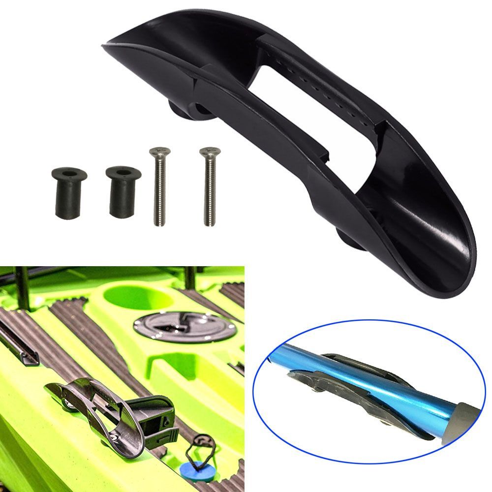 Schwarzer Kanu-Bootsdeckhalter – Fishing Kayak Paddle Bewertung und Preis