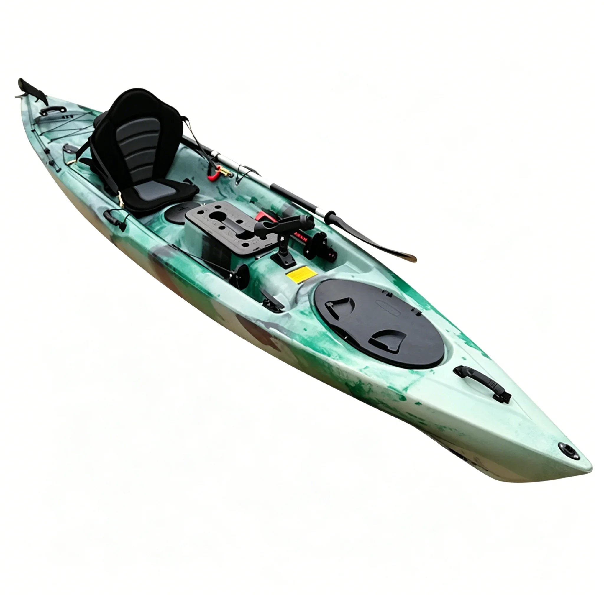 Einpersonen-Kajak aus Polyethy – Fishing Kayak Rod Holder Bewertung und Preis